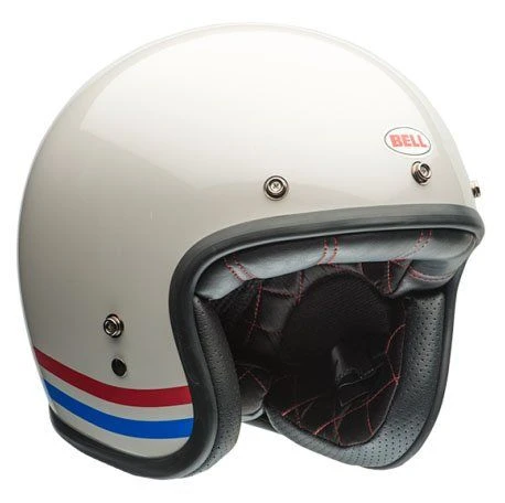 Custom 500 Stripes Motorhelm 3 Custom 500 Stripes Motorhelm
