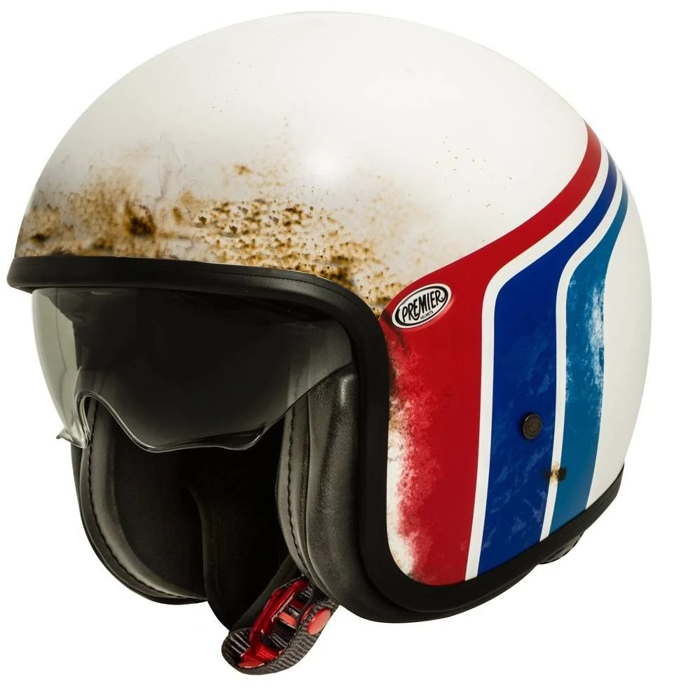 Vintage BTR 8 BM Motorhelm