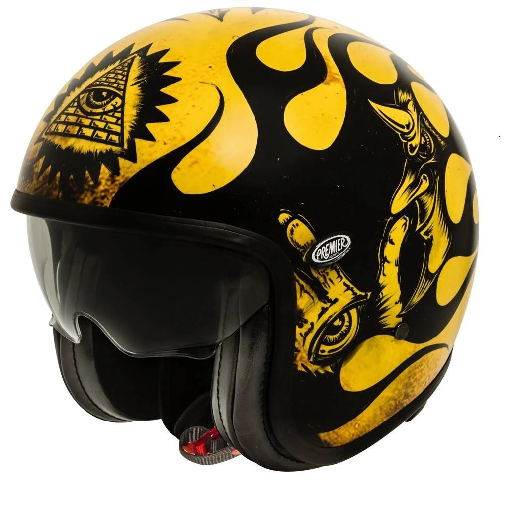 Vintage BD 12 BM Motorhelm