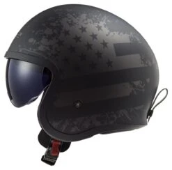 Richa OF599 Spitfire Black Flag Motorhelm -Geselecteerde Motorkledingwinkels 019479 114 3 LS2 OF599 Spitfire Flag