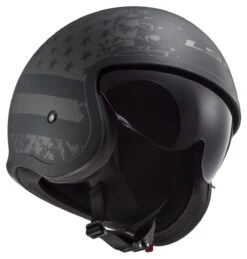 Richa OF599 Spitfire Black Flag Motorhelm -Geselecteerde Motorkledingwinkels 019479 114 5 LS2 OF599 Spitfire Flag