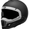 Broozer Cranium Motorhelm -Geselecteerde Motorkledingwinkels 019769 120 1 Bell Broozer Cranium Matt Black White 800000600268