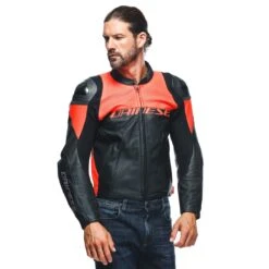 Dainese Racing 4 Perf. Motorjas -Geselecteerde Motorkledingwinkels 025088 131 3 Dainese Racing 4 Leather Jacket Perf