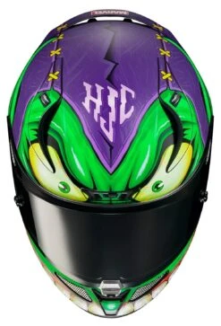 RPHA 11 Green Goblin Motorhelm -Geselecteerde Motorkledingwinkels 026085 010 4 HJC RPHA 11 Green Goblin Marvel
