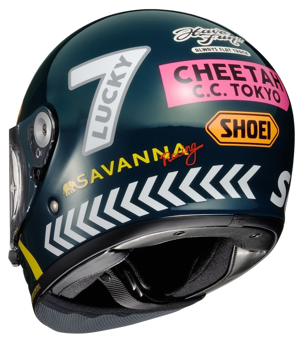 Glamster 06 Cheetah Custom Cycles Motorhelm 4 Glamster 06 Cheetah Custom Cycles Motorhelm - Afbeelding 2