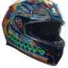 Dainese K3 Rossi Winter Test 2018 Motorhelm -Geselecteerde Motorkledingwinkels 027230 046 1 AGV K3 Rossi Winter Test 2018 Helmet