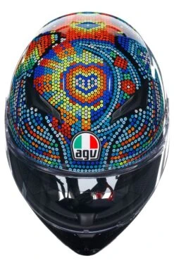 Dainese K3 Rossi Winter Test 2018 Motorhelm -Geselecteerde Motorkledingwinkels 027230 046 7 AGV K3 Rossi Winter Test 2018 Helmet