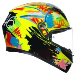 Dainese K3 Rossi Winter Test 2019 Motorhelm -Geselecteerde Motorkledingwinkels 027232 046 3 AGV K3 Rossi Winter Test 2019 Helmet