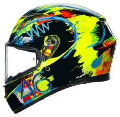 Dainese K3 Rossi Winter Test 2019 Motorhelm -Geselecteerde Motorkledingwinkels 027232 046 4 AGV K3 Rossi Winter Test 2019 Helmet