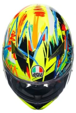 Dainese K3 Rossi Winter Test 2019 Motorhelm -Geselecteerde Motorkledingwinkels 027232 046 7 AGV K3 Rossi Winter Test 2019 Helmet