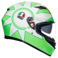 Dainese K3 Rossi Mugello 2018 Motorhelm -Geselecteerde Motorkledingwinkels 027233 046 3 AGV K3 Rossi Mugello 2018 Helmet