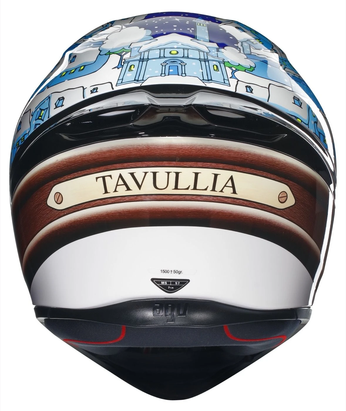 Dainese K1 S Rossi Winter Test 2017 Motorhelm - Afbeelding 6