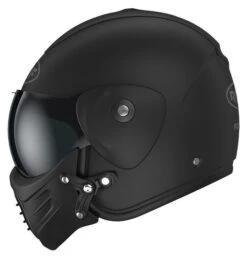 Roadster Iron Motorhelm -Geselecteerde Motorkledingwinkels 027861 111 6 ROOF Roadster Iron Helmet matt black black