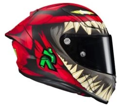 RPHA 1 Toxin Marvel Motorhelm -Geselecteerde Motorkledingwinkels 028447 360 3 HJC RPHA 1 Toxin Marvel Helmet