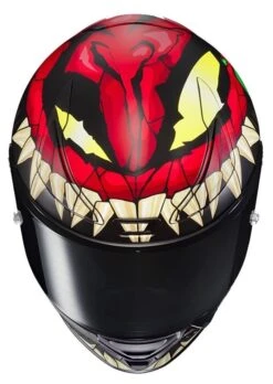 RPHA 1 Toxin Marvel Motorhelm -Geselecteerde Motorkledingwinkels 028447 360 4 HJC RPHA 1 Toxin Marvel Helmet